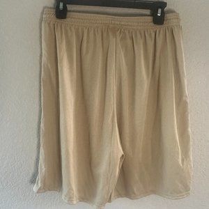 A4.com Gold Mesh Basketball shorts Men's Size L
